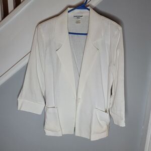 White Blazer or Jacket - Size Petite Small